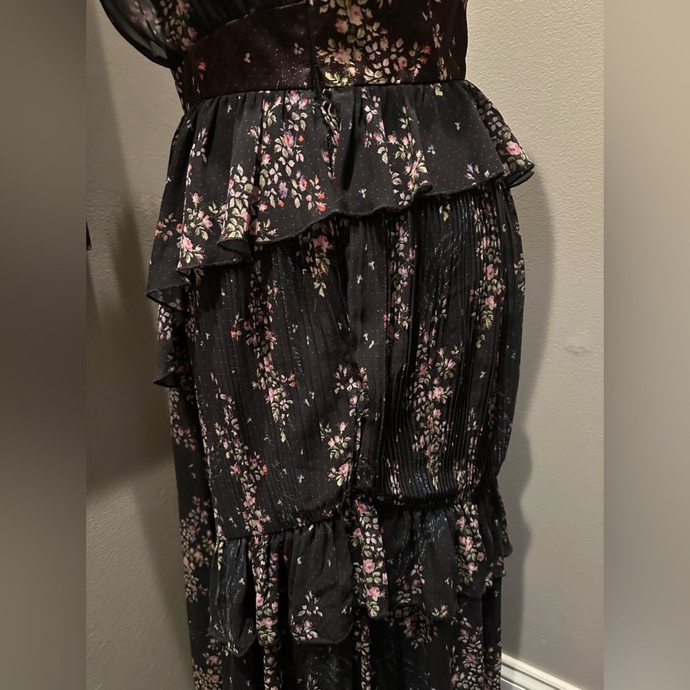 Amur Asymmetric One Shoulder Ruched Cocktail Dress - Picture 12 of 14